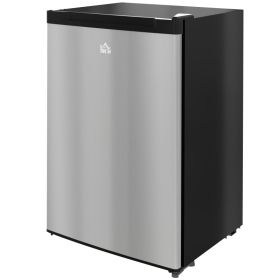 Upright Mini Freezer, 3 Cu Ft with Reversible Single Door, Adjustable Thermostat