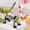 Stainless Steel, Potato, French Fries Vegetable Slicer Chopper, 3 Blades