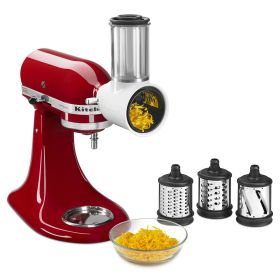 Kitchenaid Fresh Prep Slicer/Shredder Attachment, White, KSMVSA