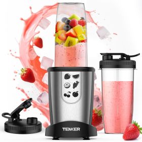 TENKER 1000W Fruit Vegetable Smoothies Blender Juice Citrus 22000 RPM Countertop Blenders Easy Blending 2 23 OZ Cups