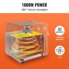 7-in-1 Air Fryer Toaster Oven, 18L Convection Oven, 1700W, Stainless Steel Toaster Oven Countertop Combo
