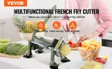 Stainless Steel, Potato, French Fries Vegetable Slicer Chopper, 3 Blades