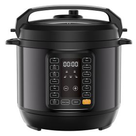 Electric Pressure Cooker, Multi-functional Kitchen Appliance (Option: Black  6QT)