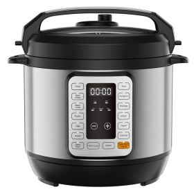 Electric Pressure Cooker, Multi-functional Kitchen Appliance (Option: Silver  8QT)